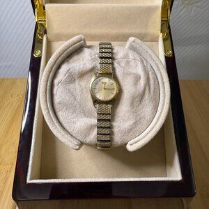 Vintage Seiko Gold Tone Ladies' Stretch Watch 5420-0099, 20mm